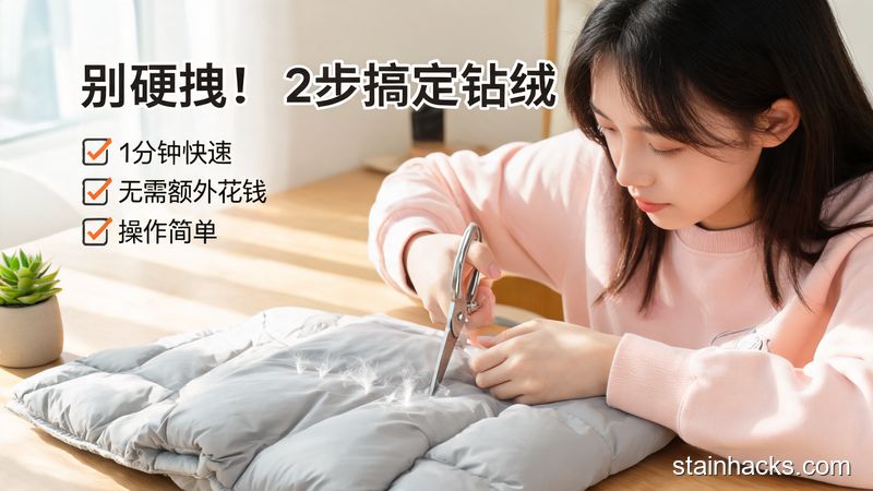 羽绒服钻绒怎么办？小针眼修补与日常洗护注意事项