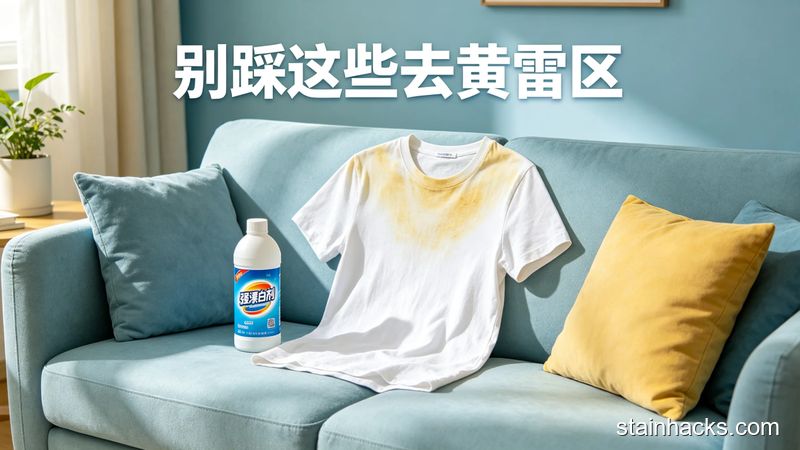 洁净生活家 浅色衣服腋下汗渍发黄？柠檬加食盐轻松去除汗黄印