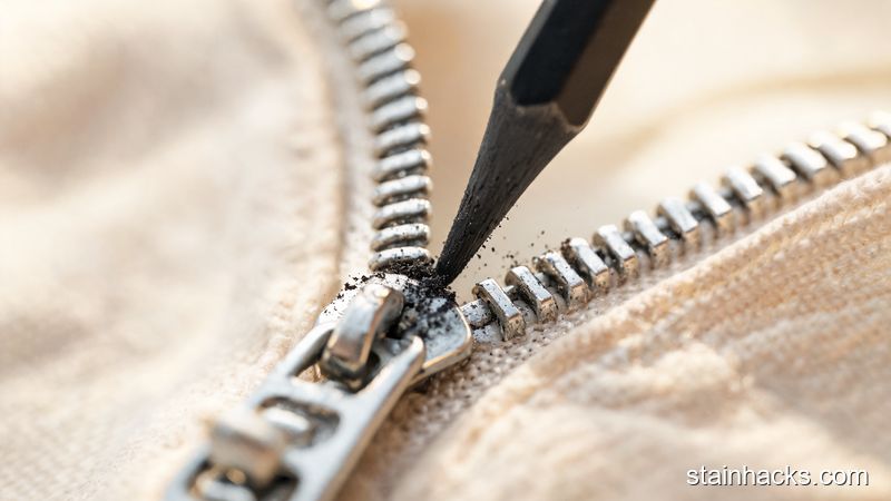 洁净生活家 衣服领口拉链卡住拉不动？用一根蜡烛或肥皂3秒轻松搞定