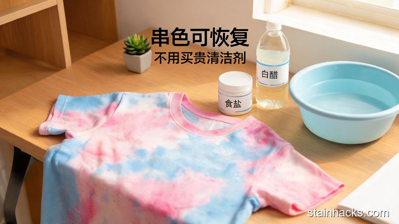 洁净生活家 衣服串色了还能恢复吗？分材质的染色急救步骤