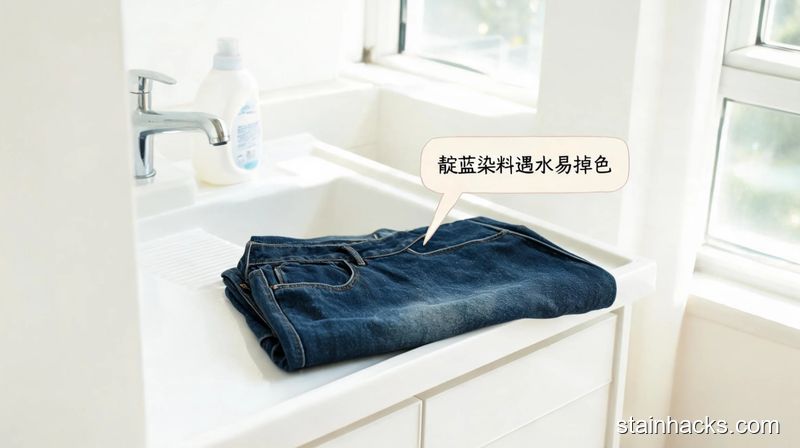 深色牛仔裤越洗越白怎么办？减少褪色的洗护技巧