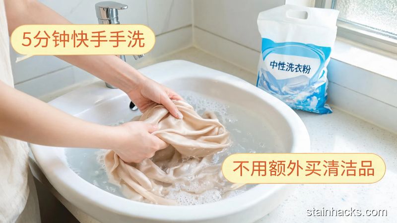 真丝围巾怎么清洗保养？手洗 + 阴干 + 收纳全流程