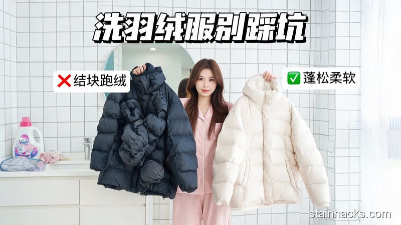 羽绒面料日常保养与清洗注意事项 洗完蓬松柔软不掉绒