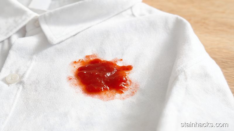 衣服沾了番茄酱、意面酱怎么洗？酸性色素污渍清洗技巧与原理全解析