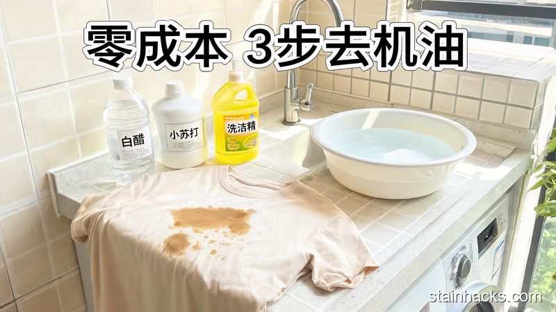 洁净生活家 衣服上的机油渍怎么洗干净？工作服去油污实用方法
