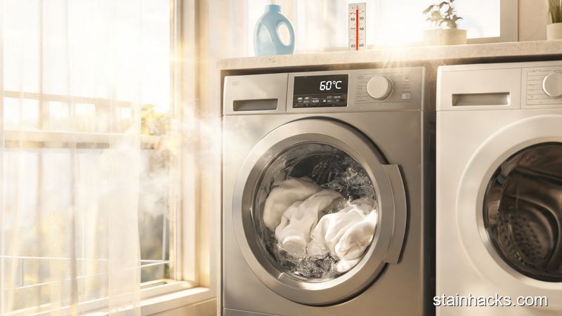 滚筒洗衣机60℃高温洗涤床品除螨场景